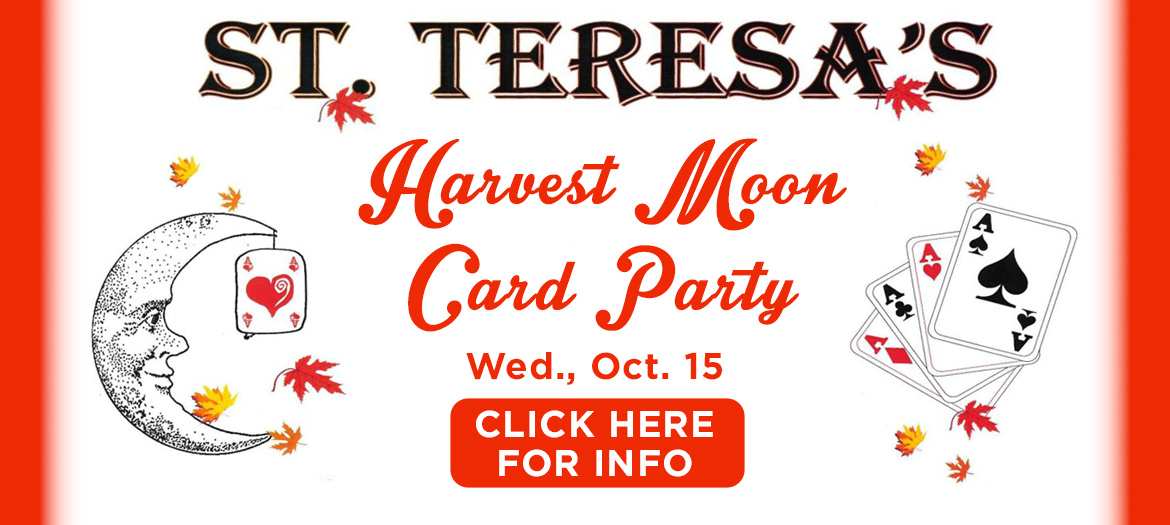 St. Teresa Card Party Oct. 15
